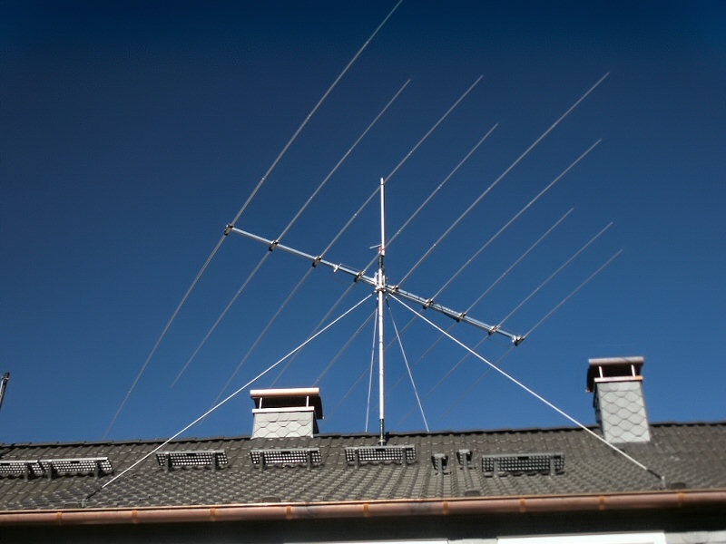 Bild: KW- Antenne 9-Element 5-Band Optibeam