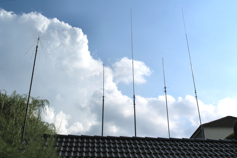 Zusatzantennen VHF-UHF